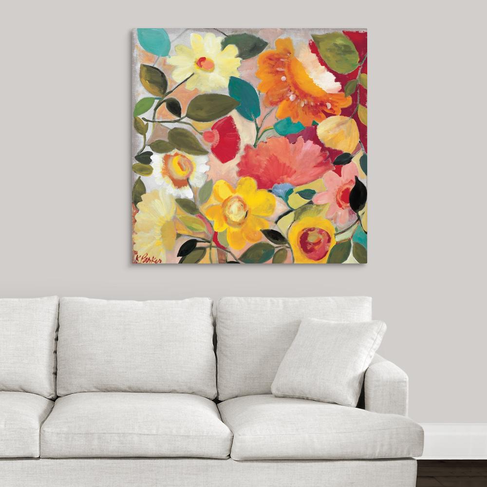 GreatBigCanvas "Lush Garden" by Kim Parker Canvas Wall Art 2546055_24 ...