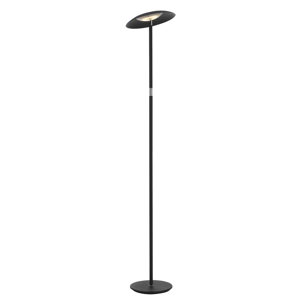 black stand up lamp