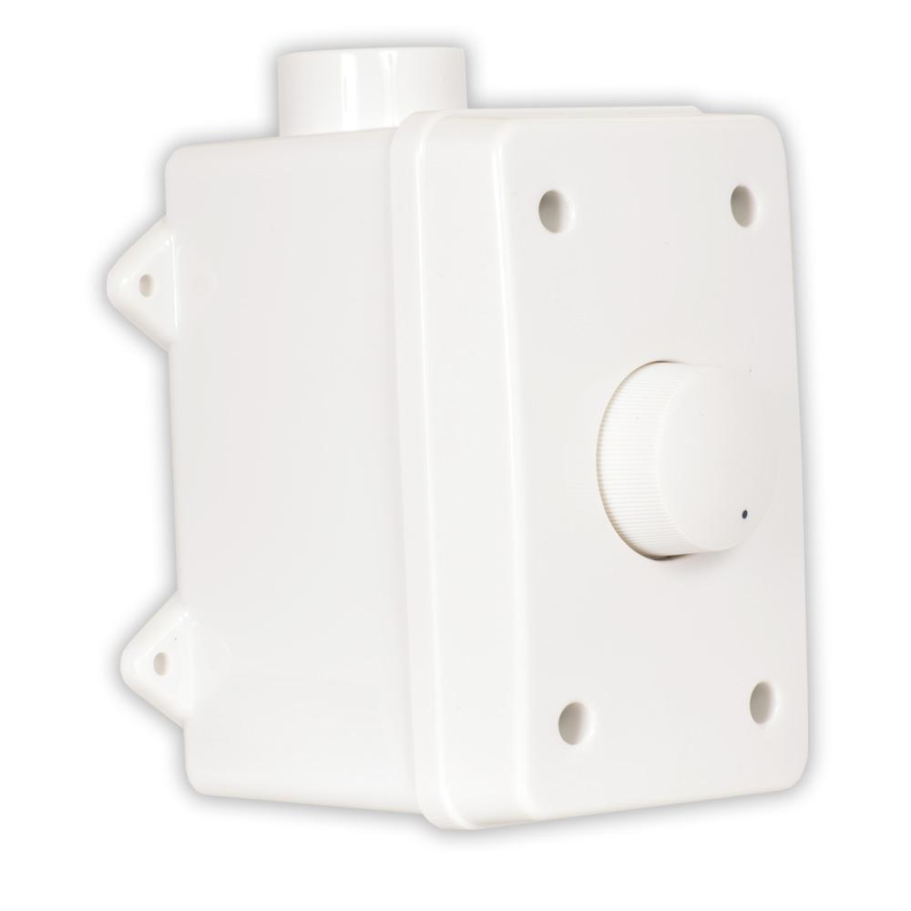 Theater Solutions by Goldwood Outdoor Speaker Volume Control White
