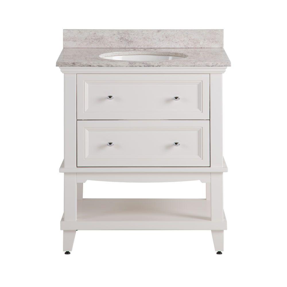 Home Decorators Collection Teasian 30 in. W x 22 in. D Bathroom Vanity