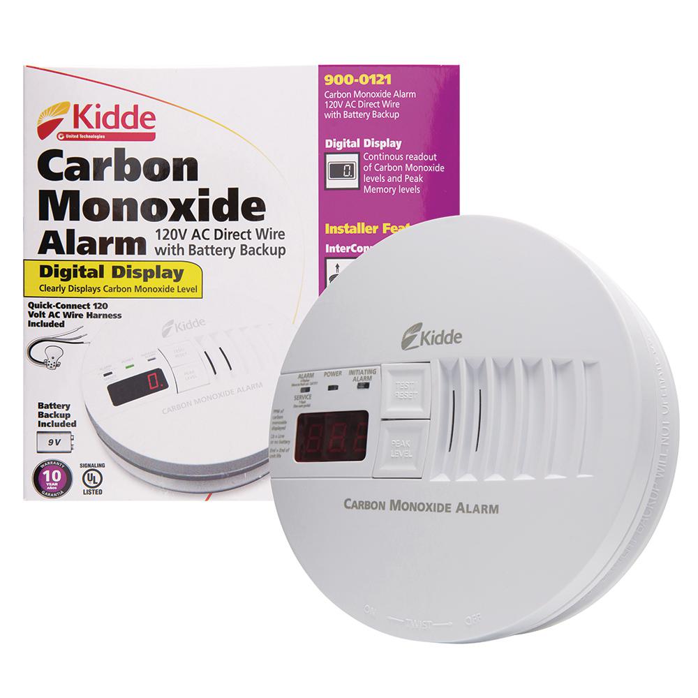 hardwired carbon monoxide detector