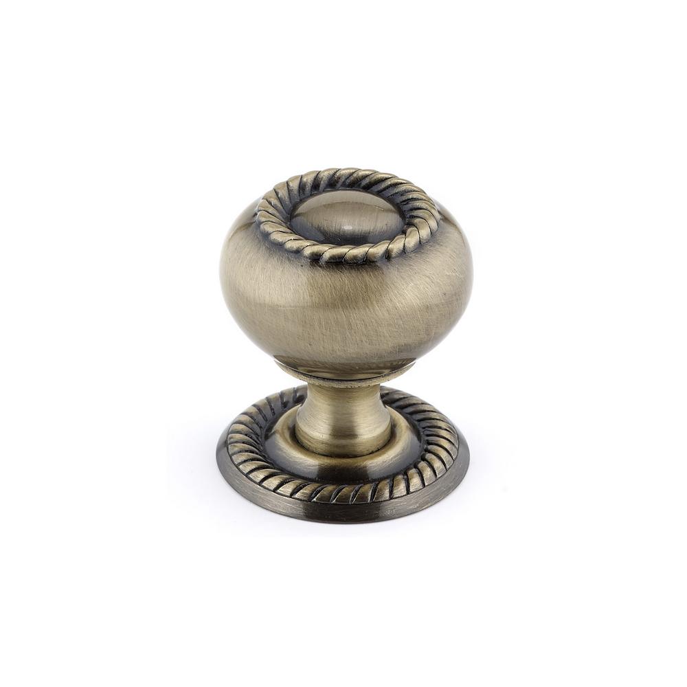 Richelieu Hardware Traditional 1 14 In Antique English Cabinet Knob Bp86060ae The Home Depot 9146