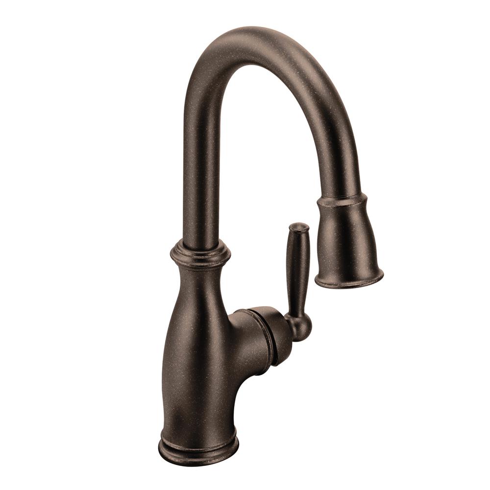 MOEN Brantford Single-Handle Pull-Down Sprayer Touchless Kitchen Faucet