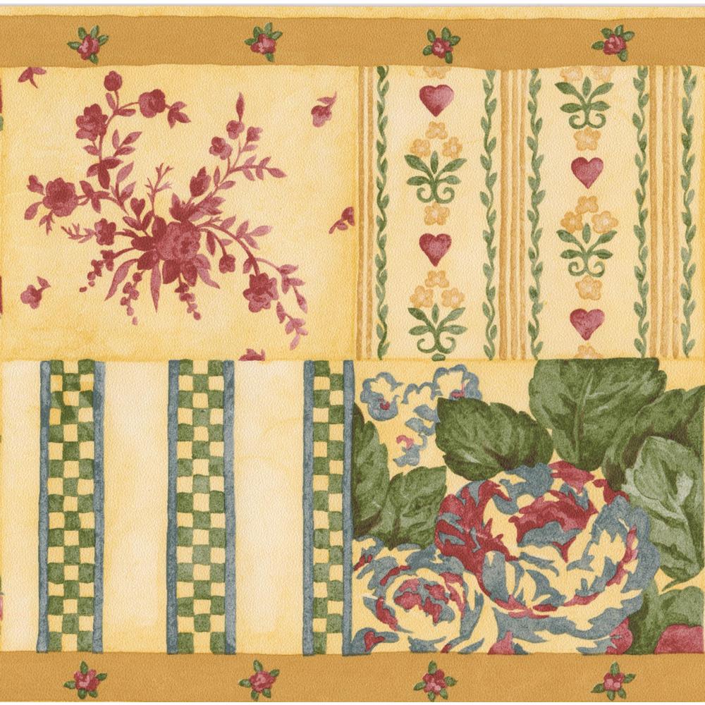 Norwall Flowers Vintage Pink Variety Fl Design Prepasted Wallpaper Border Nc76763 The Home Depot - Vintage Wallpaper Border Designs Norwall Flowers Vintage Pink Variety Fl Design Prepasted Wallpaper Border Nc76763 The Home Depot - Vintage Wallpaper Border Designs