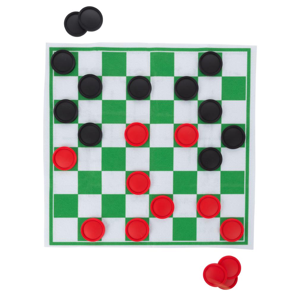 Hey Play Checkers And Tic Tac Toe Jumbo Rug Hw3500021 The Home Depot Checkers And Tic Tac Toe Jumbo Rug