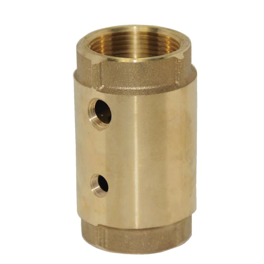 Water Source 1 in. Two-Hole Control Center Check Valve-CCC100NL - The