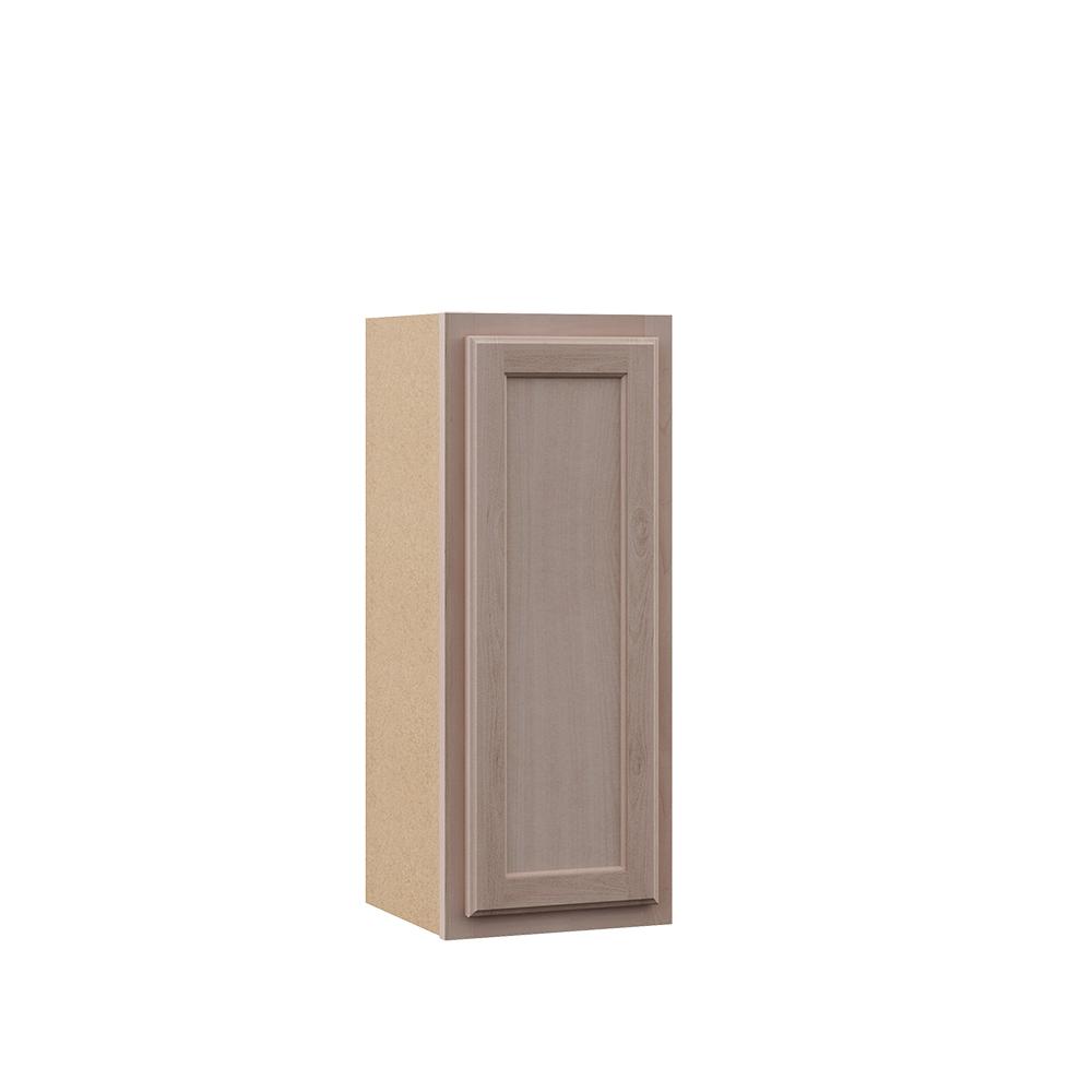 Hampton Bay Hampton Assembled 12x30x12 In Wall Kitchen Cabinet In Unfinished Beech Kw1230 Uf The Home Depot