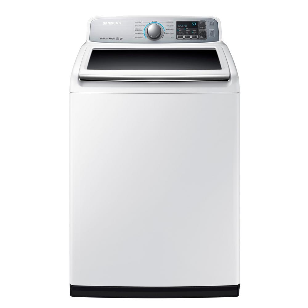 5.0 cu. ft. High-Efficiency Top Load Washer in White, ENERGY STAR