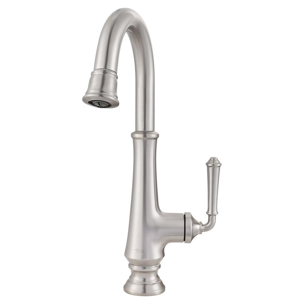American Standard Delancey SingleHandle Bar Faucet with PullDown