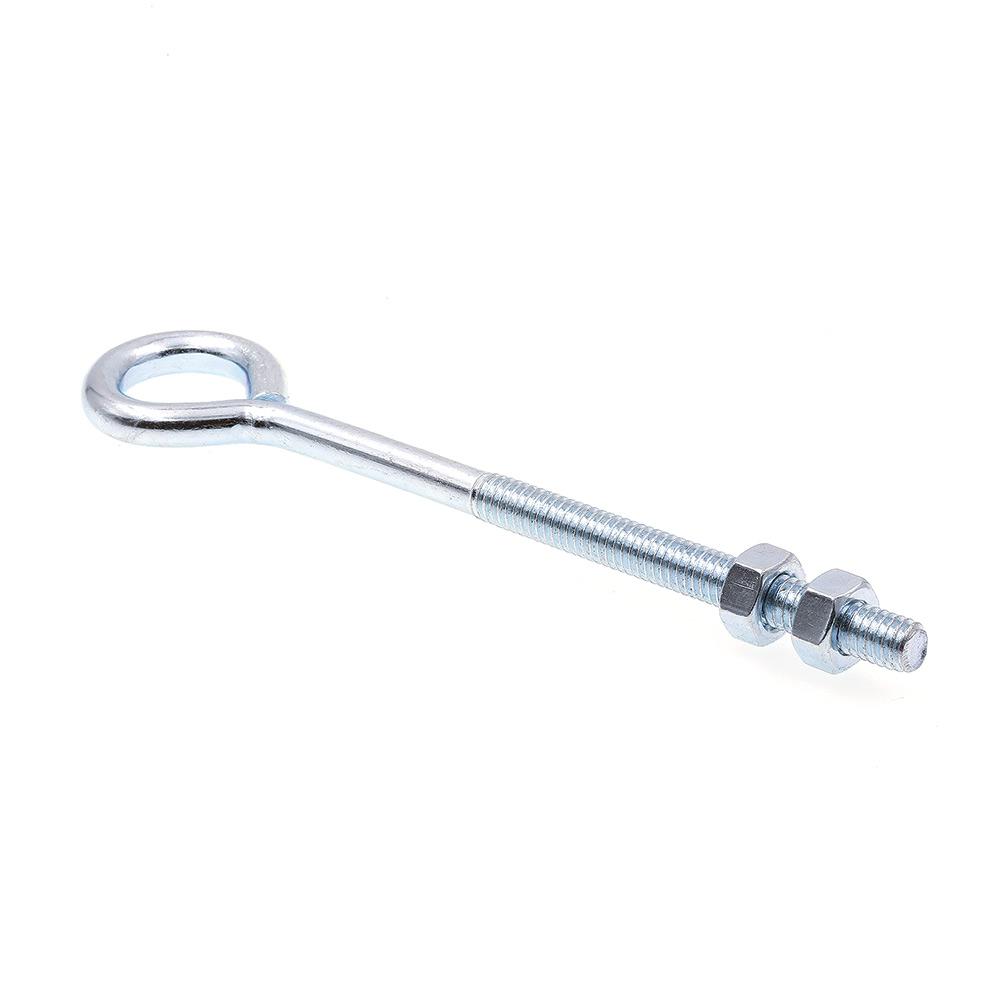 PrimeLine 5/16 in.18 x 6 in. Zinc Plated Steel Clothesline Hooks with