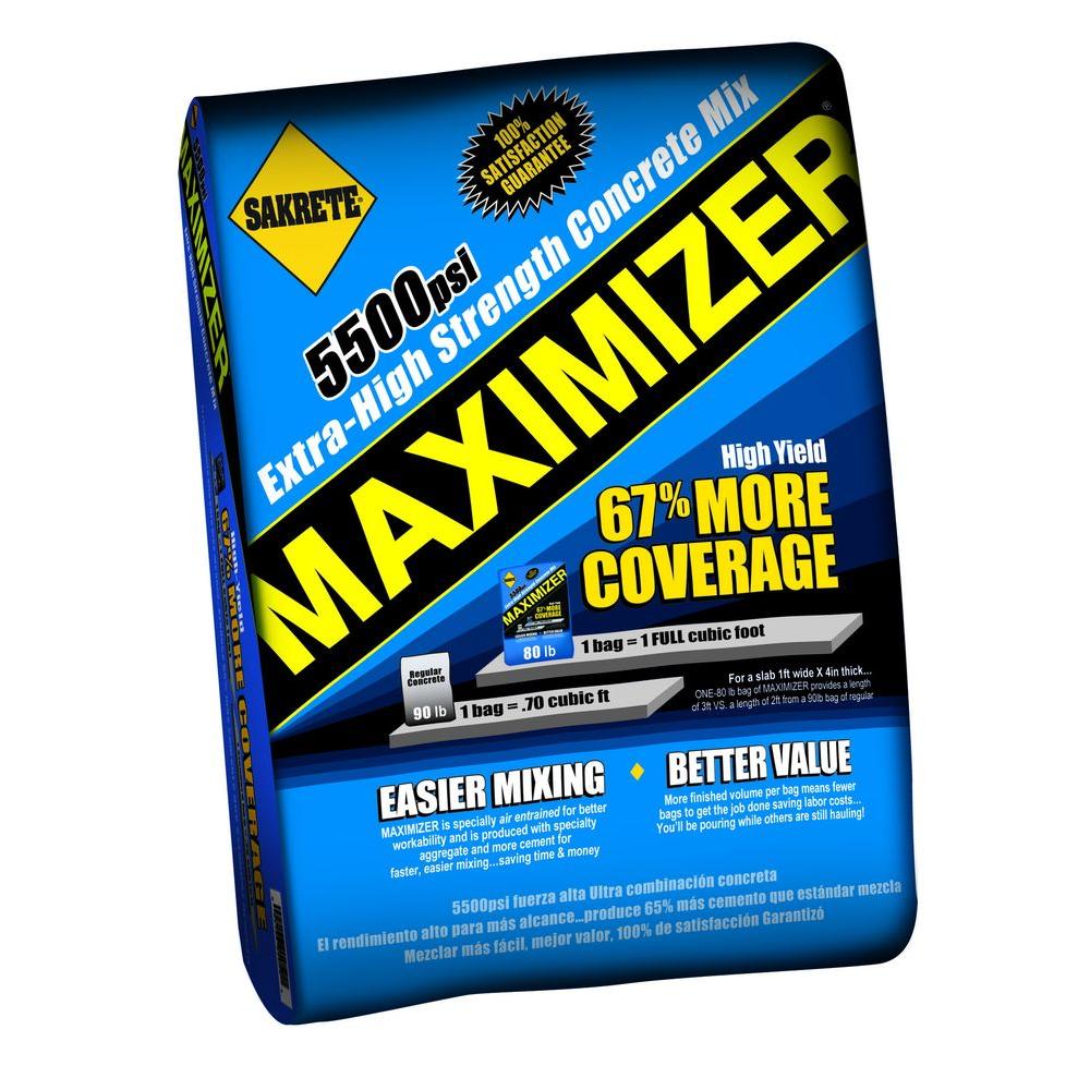 Quikrete 50 lb. Fast-Setting Concrete Mix-100450 - The Home Depot