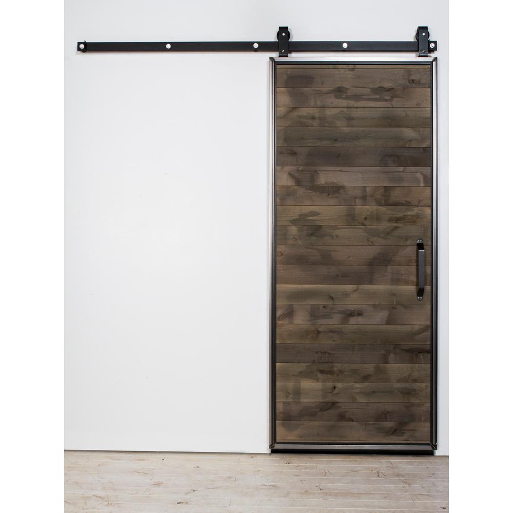 Rustica Hardware 36 In X 96 In Mountain Modern Home Depot Grey