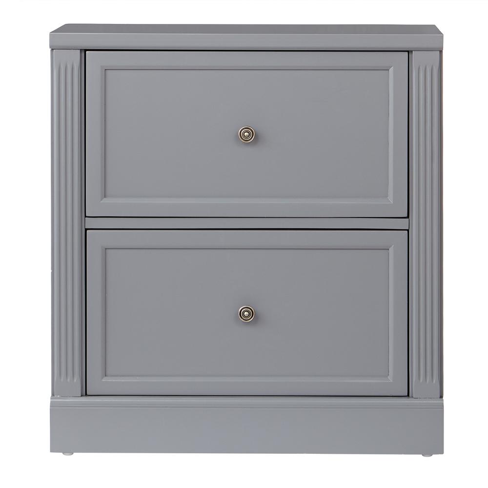 Clic Wood Printer Stand Furniture The Home Depot Edinburgh Grey File Cabinet