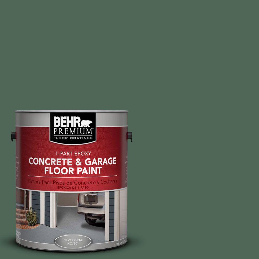 BEHR Premium 1 gal. PFC40 Green 1Part Epoxy Concrete and Garage