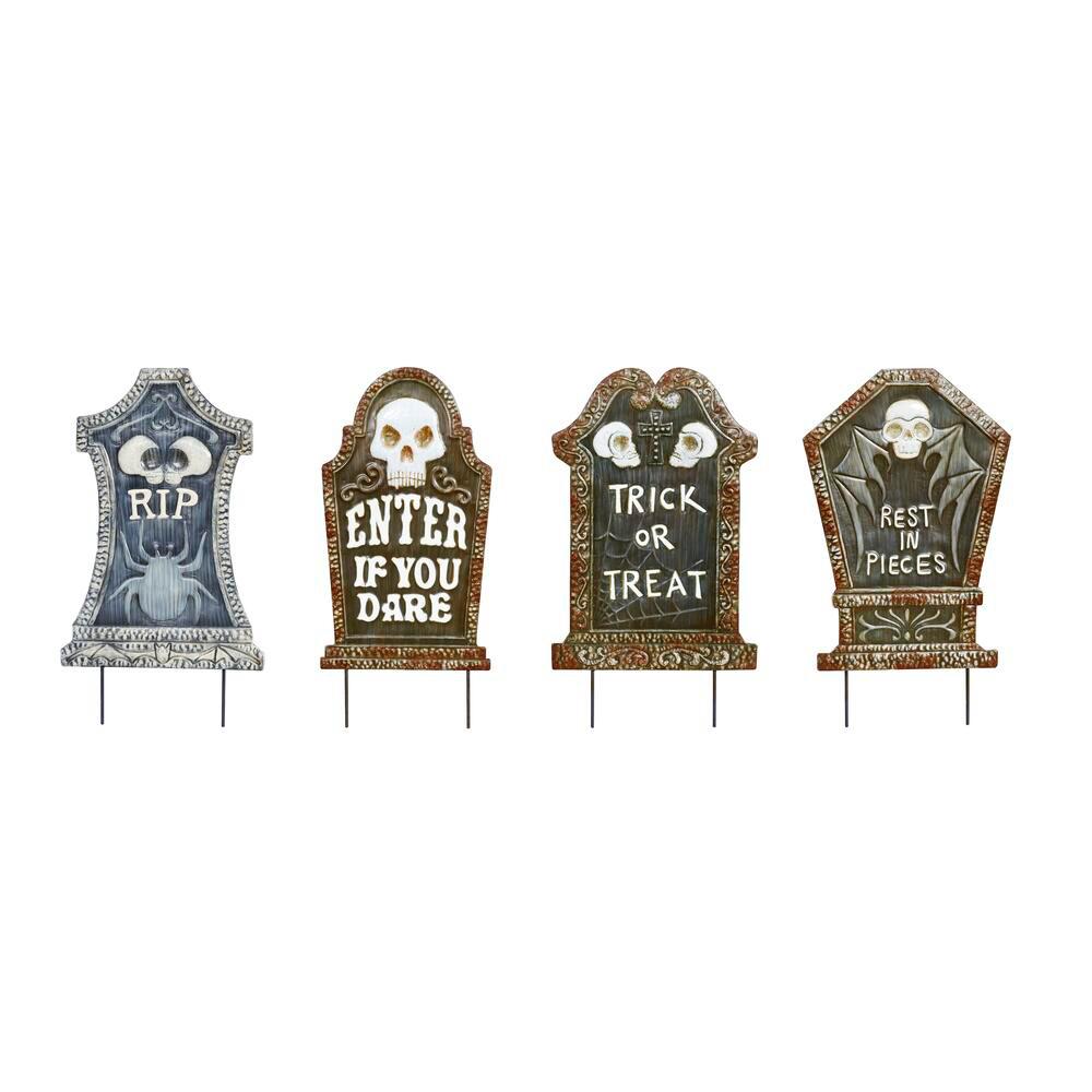 Tombstone Cemetery Halloween Yard Decor Outdoor Halloween