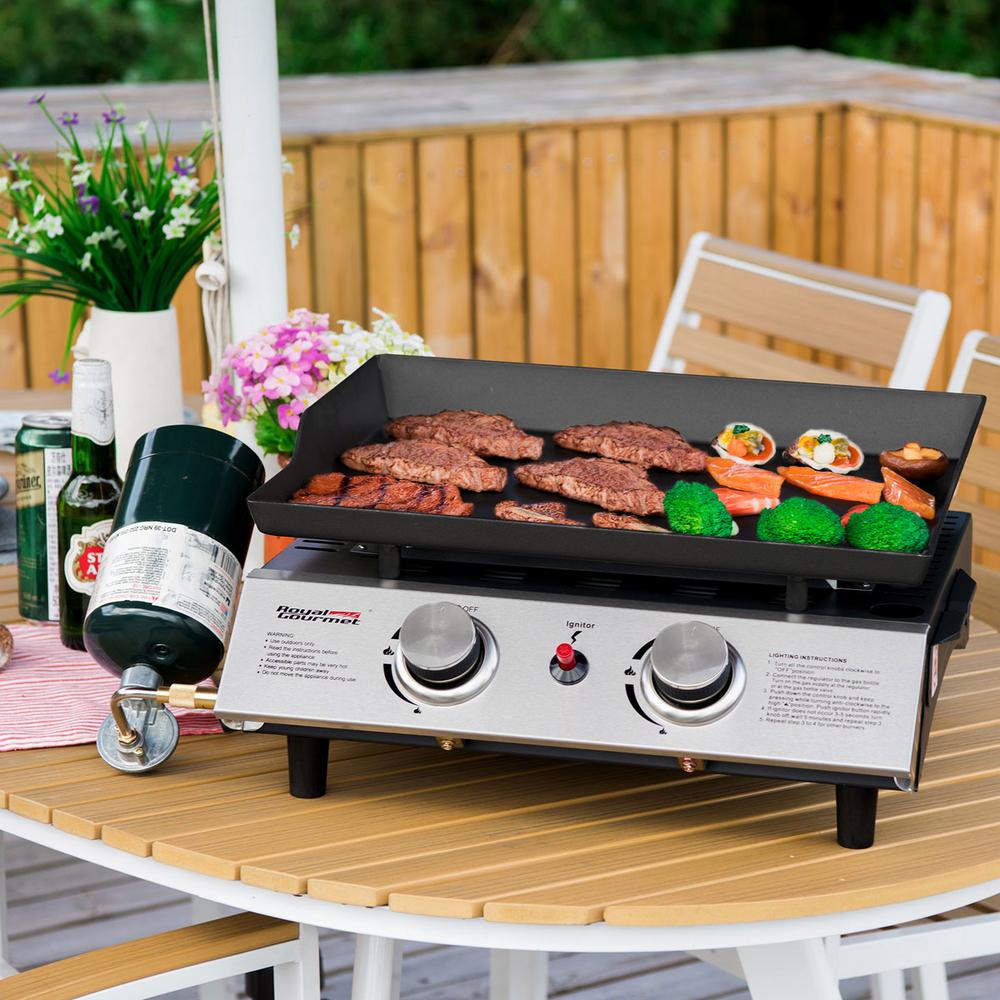 flat cooking grill