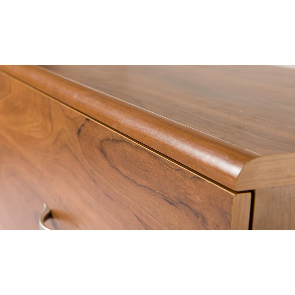 Os Home And Office Furniture 2 Drawer Brown Lateral File With Full