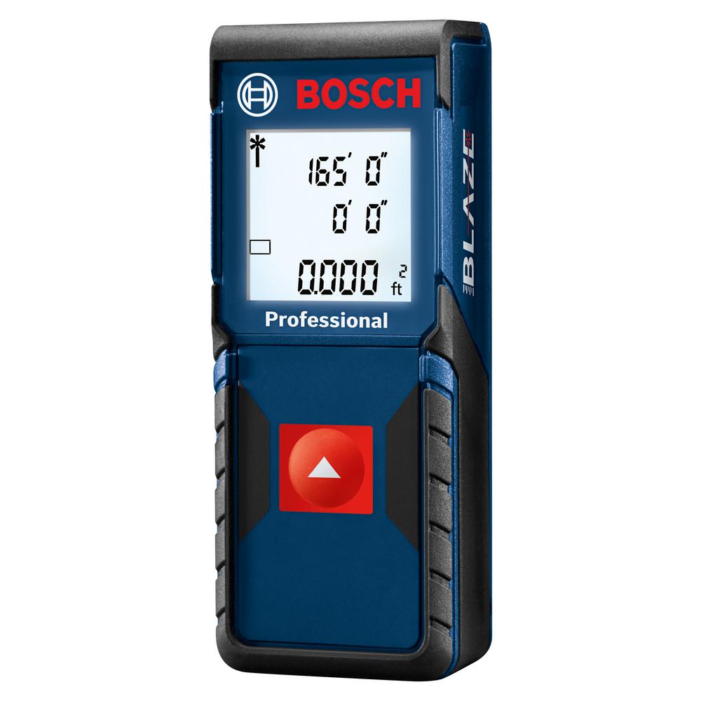 Bosch Blaze One 165 Ft Laser Measurer With Auto Square Footage