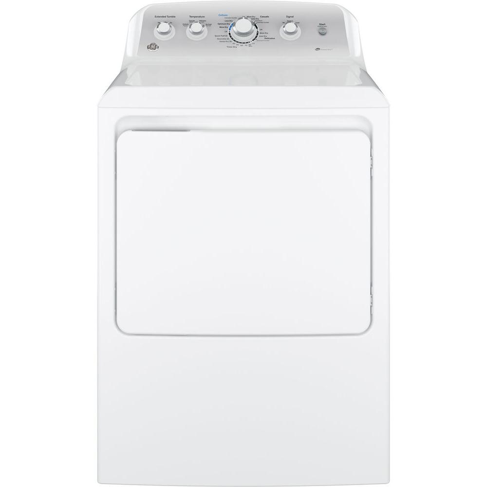 GE 7.2 cu. ft. 240 Volt White Electric Vented DryerGTD42EASJWW The