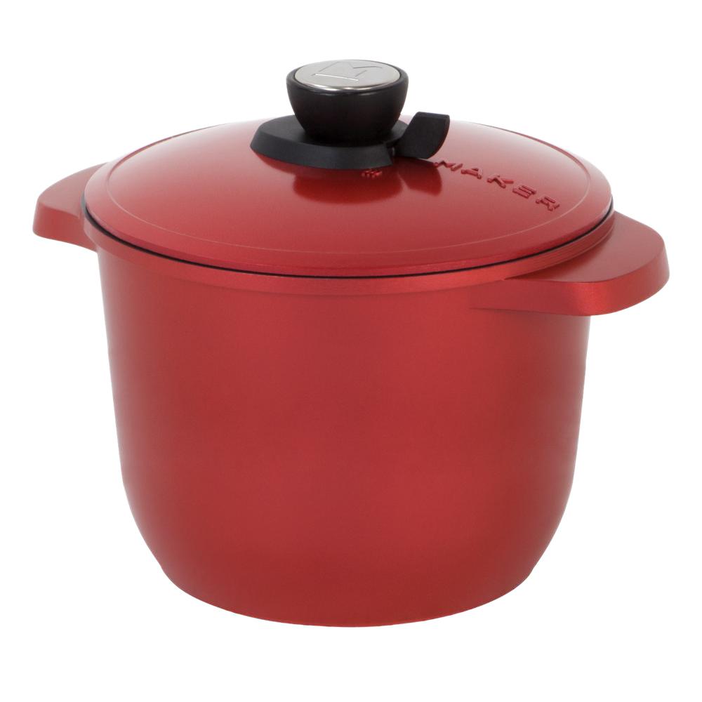 MAKER Homeware 4.5 Qt. Aluminum SmartSteam Pot with Lid591905 The