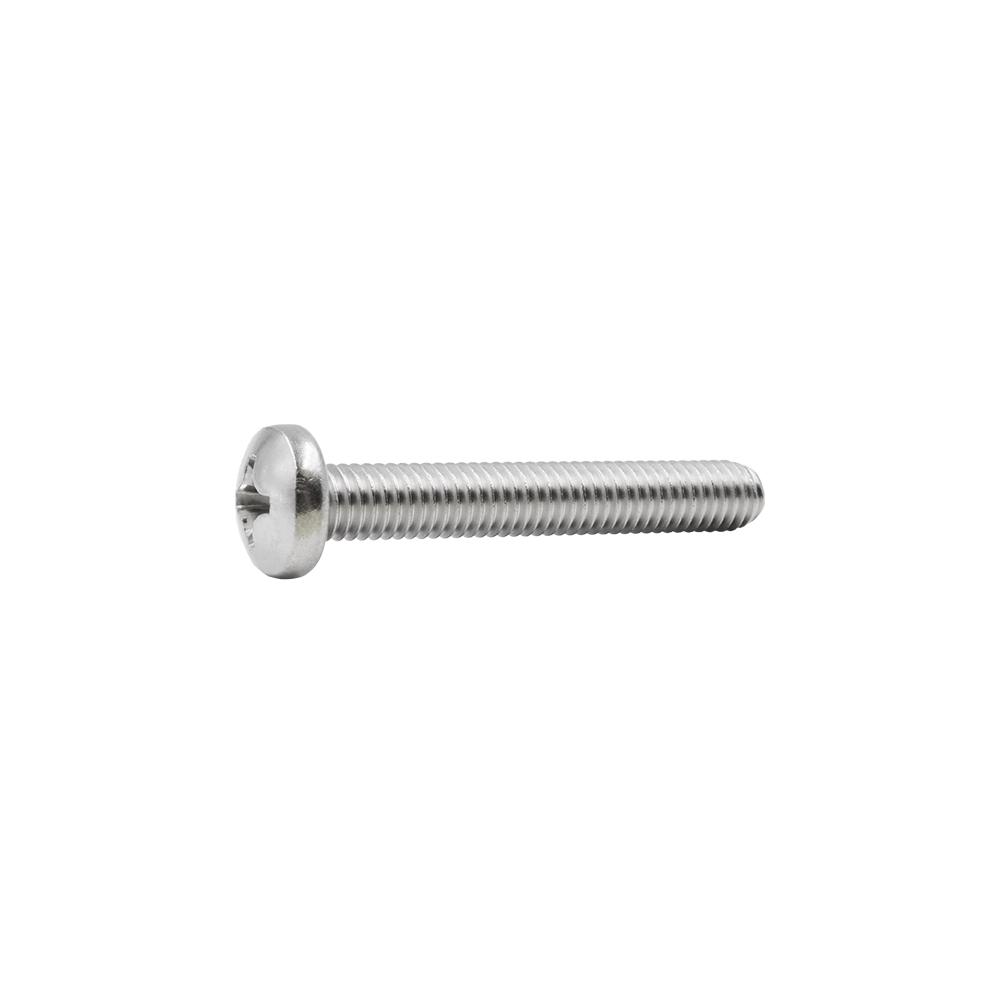 Stainless Steel The Hillman Group 45322 M6-1.00 x 35 Metric Flat Head Phillips Machine Screw 8-Pack