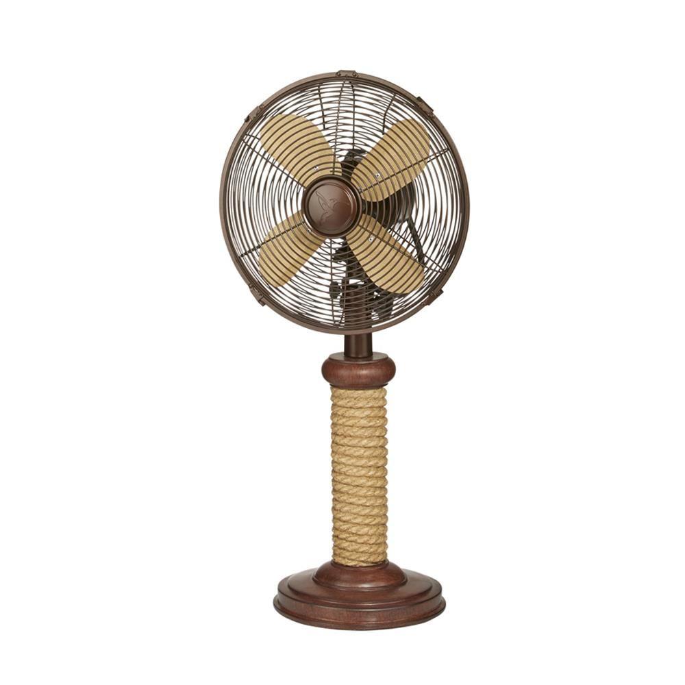 Deco Breeze 10 In Darby Table Fan D1027 The Home Depot Darby Table Fan