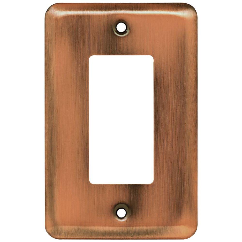 Copper Switch Plates Wall Plates The Home Depot