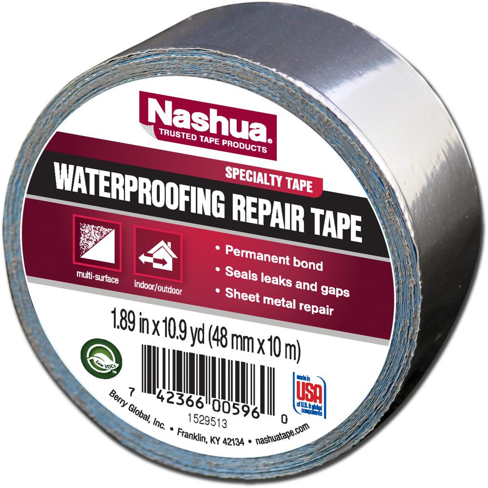 Nashua Tape 1.89 in. x 10.9 yd. Waterproofing Repair Tape-1207802 - The ...