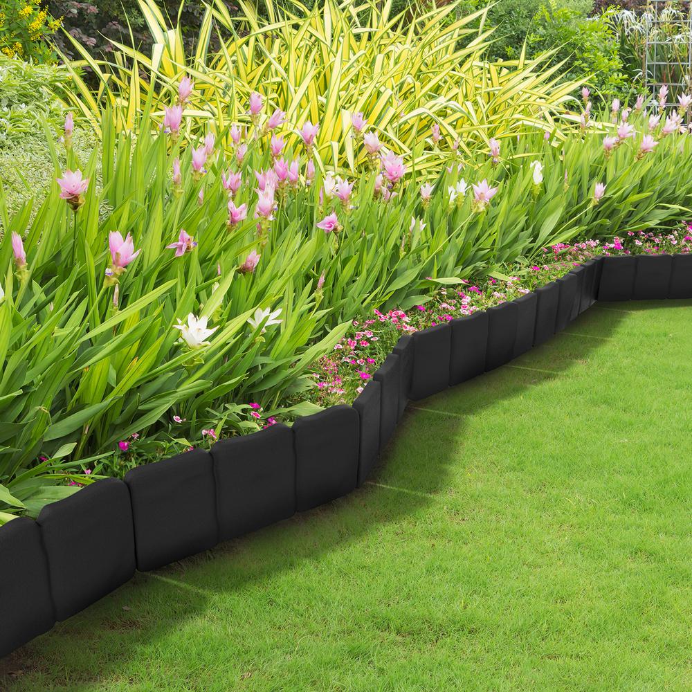 Plastic - Black - Plastic Edging - Landscape Edging - The Home Depot