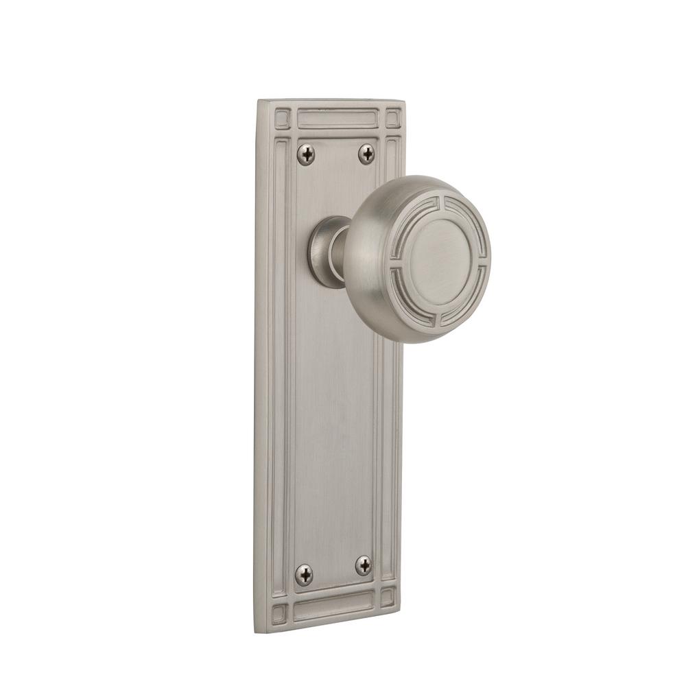 Nostalgic Warehouse Mission Plate Single Dummy Mission Door Knob