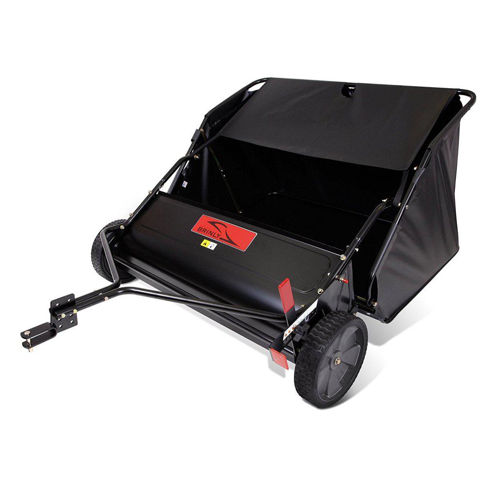 Brinly Hardy 42 In 6 Brush High Speed Tow Behind Lawn Sweeper Sts 42lxh The Home Depot