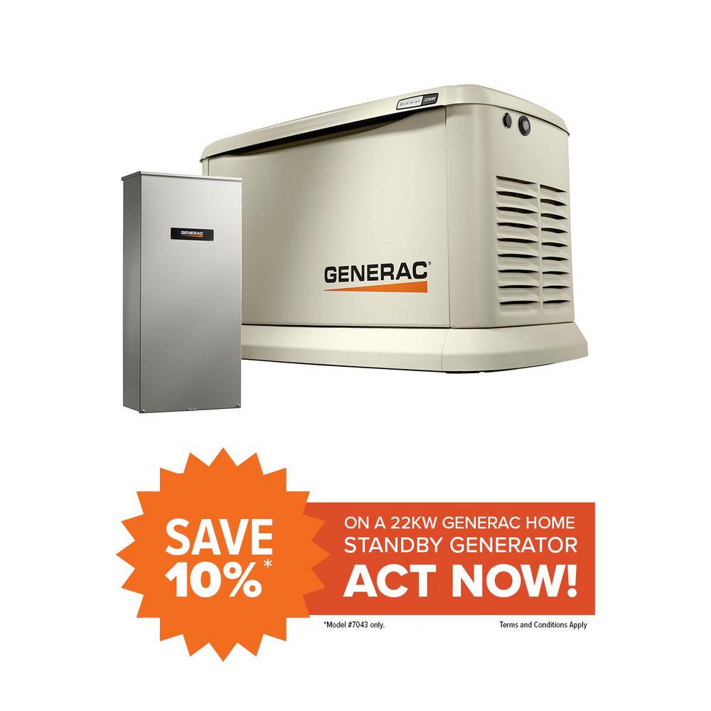 generac generators standby cooled nema3