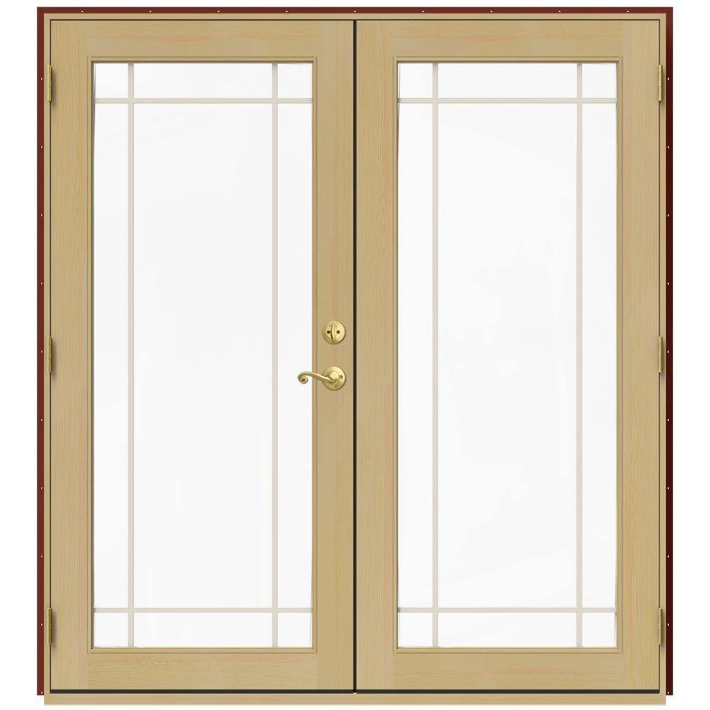 French Patio Door Patio Doors Exterior Doors The Home Depot