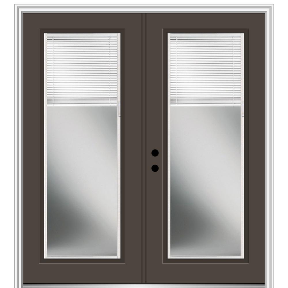 MMI Door 72 in. x 80 in. Internal Blinds RightHand