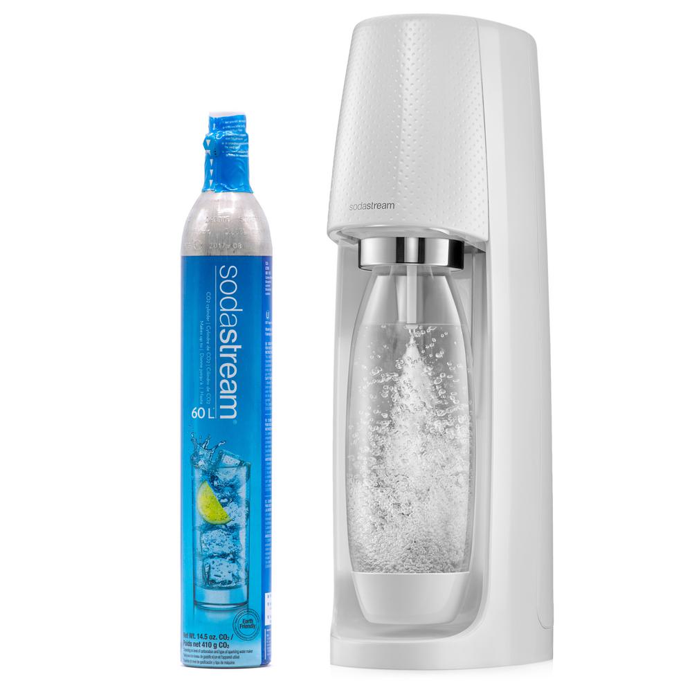 SodaStream Fizzi White Sparkling Water Maker Starter Kit1011711010