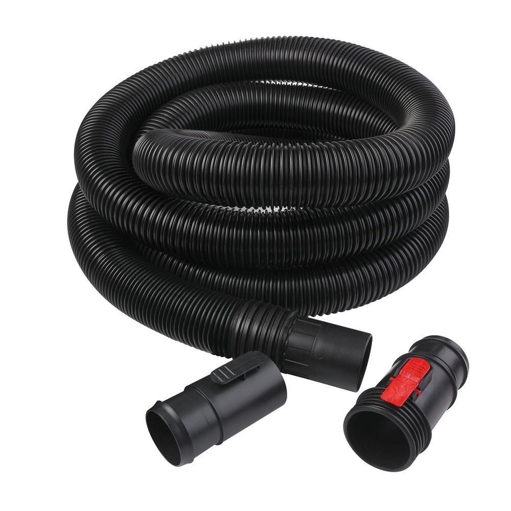 RIDGID 21/2 in. x 13 ft. TugALong Vacuum Hose for RIDGID Wet Dry