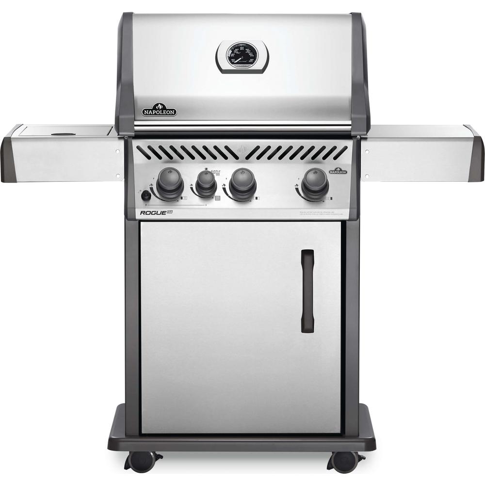 napoleon-rogue-3-burner-propane-gas-grill-with-infrared-side-burner-in