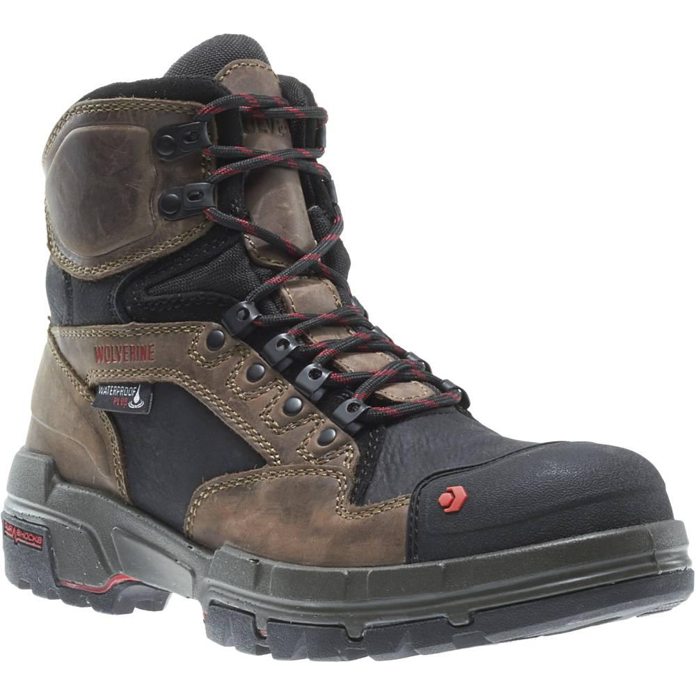 wolverine men's legend 6 inch waterproof comp toe work shoe