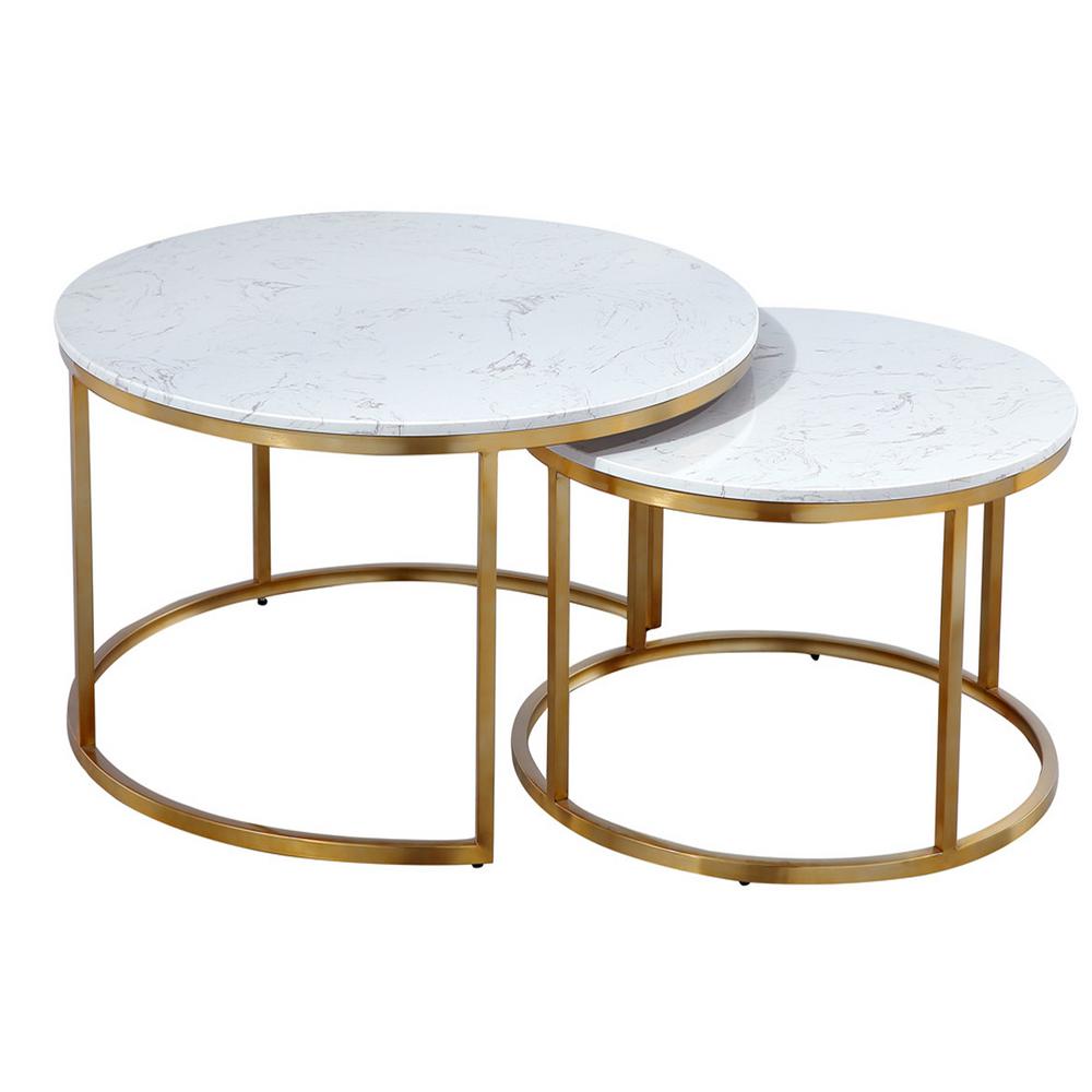Gold Coffee Tables Accent Tables The Home Depot