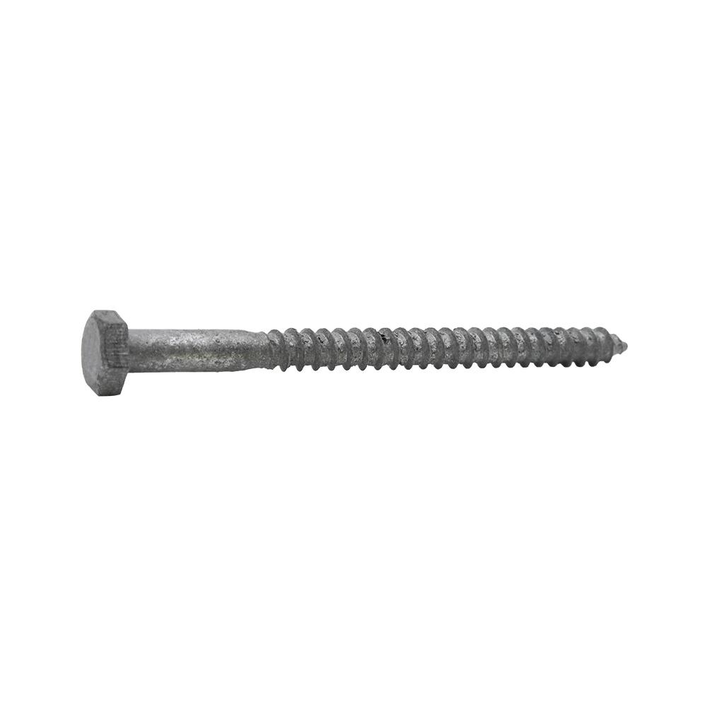 Everbilt 1 4 In X 4 1 2 In Zinc Plated Hex Lag Screw 801396 The