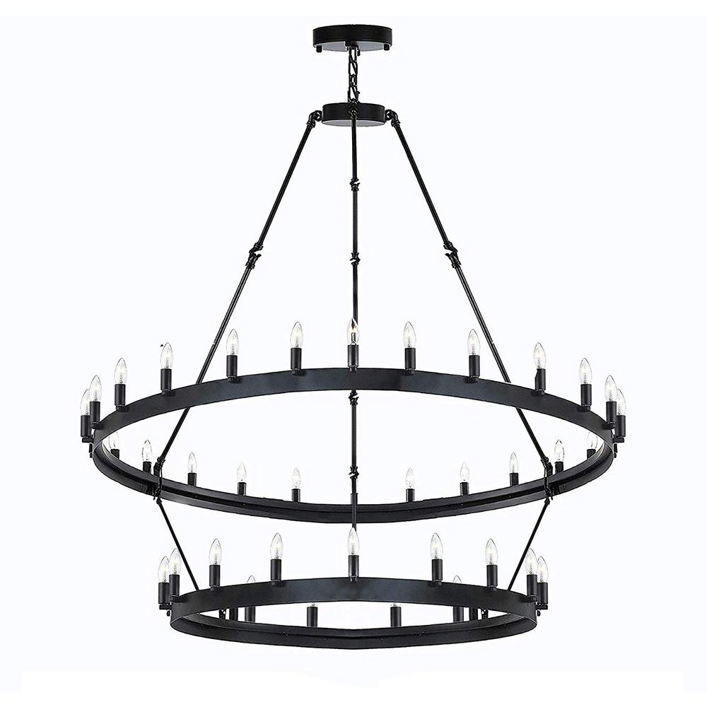 Harrison Lane Height 50 In X Width 38 30 Light Vintage Barn Metal Castile Rustic Dark Brown Chandelier Harrison Lane Height 50 In X Width 38 30 Light Vintage Barn Metal Castile Rustic Dark Brown Chandelier