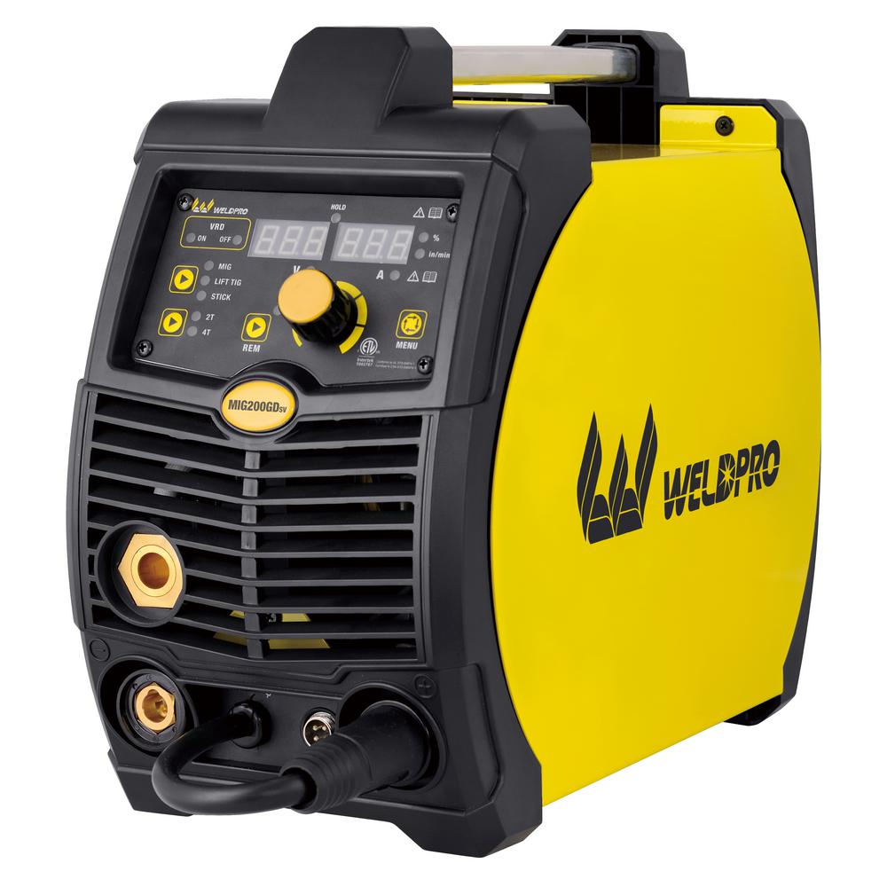 W Weldpro Inverter Multi Process Welder With Dual Voltage