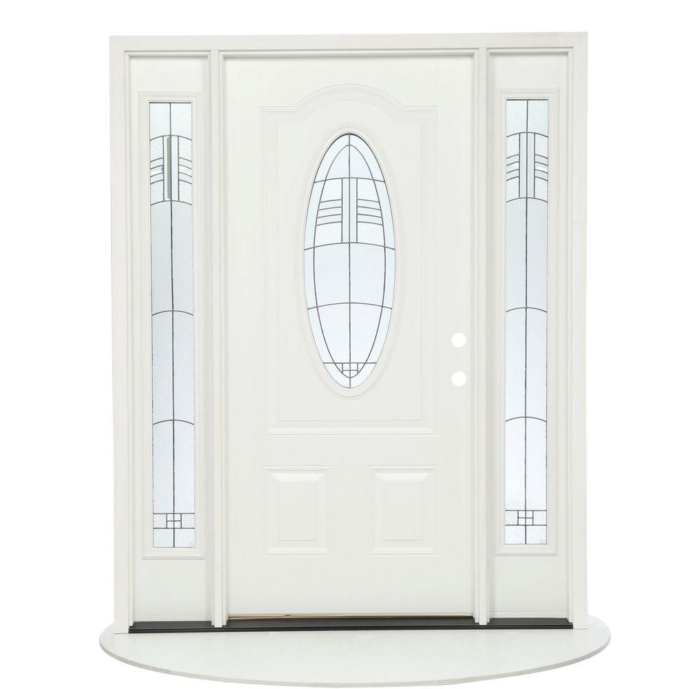 Feather River Doors 67 5 In X81 625 In Rochester Patina 3 4 Oval