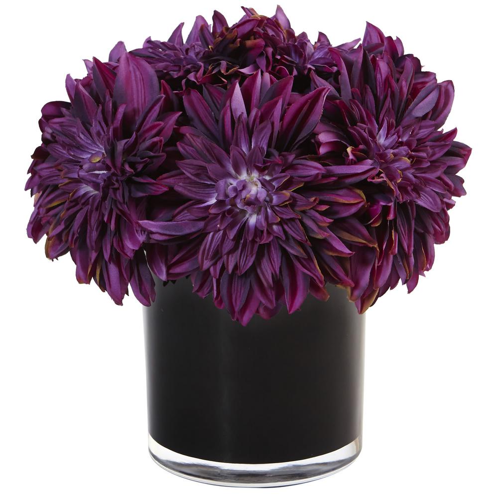 nearly natural dahlia mum