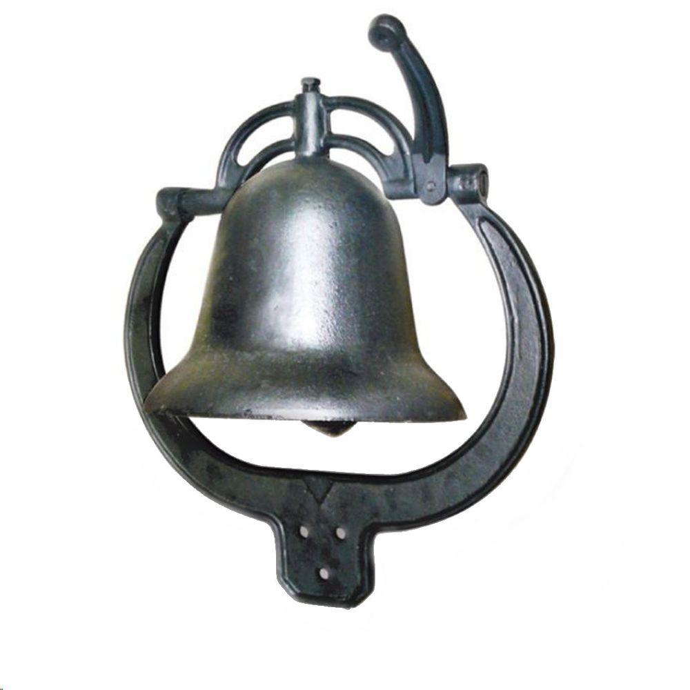 Cast Iron Dinner Bell Loud Sound Rust Resistant Antique Vintage Design Durable eBay