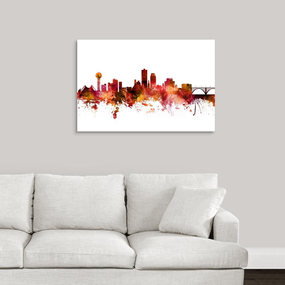 Greatbigcanvas 36 In X 24 In Knoxville Tennessee Skyline By