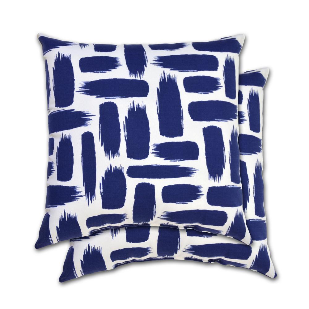Baja Nautical Square Outdoor Throw Pillow (2Pack)768002334200 The