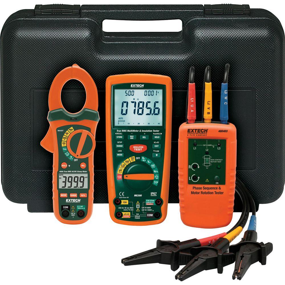 Extech Instruments Motor and Drive Troubleshooting Kit-MG300-MTK - The ...