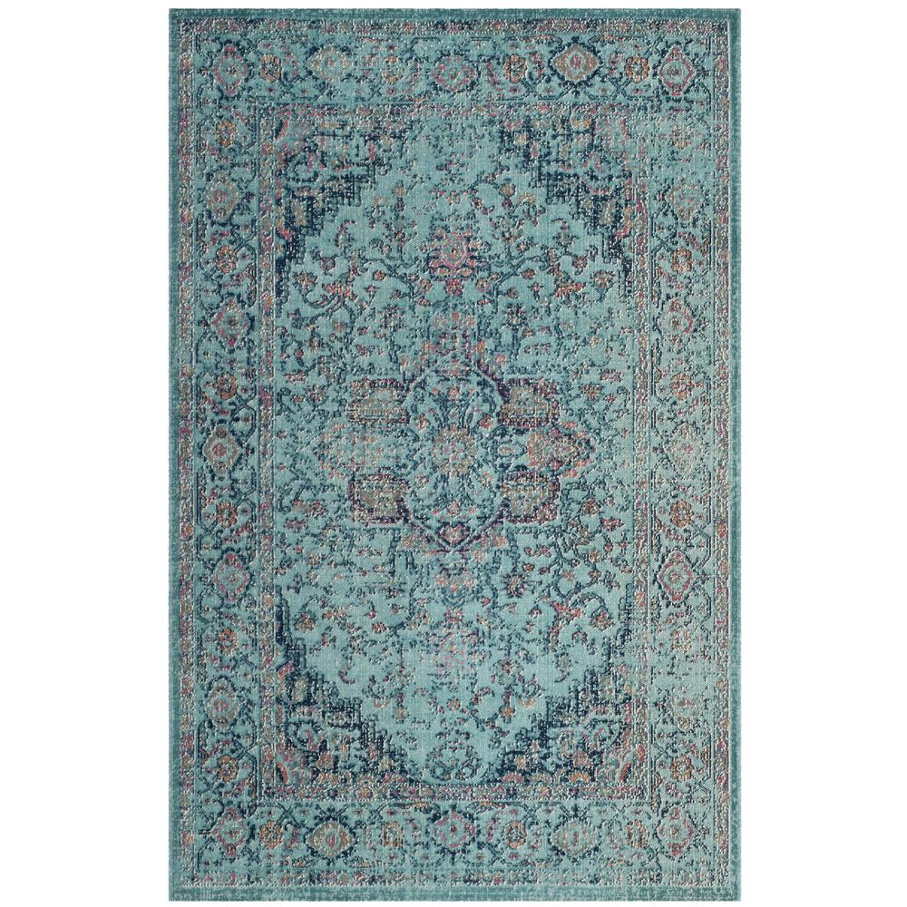 safavieh artisan light blue area ru