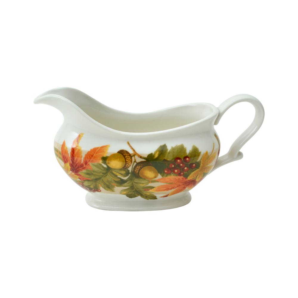 Autumn Celebration Gravy Boat